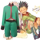 Костюм для косплея из аниме Hunter x Hunter GON FREECSS, комплект из топа и брюк для Хэллоуина, рождественской вечеринки, карнавала, для мужчин и женщин, костюм для косплея
