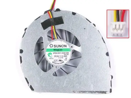 

SUNON MF60120V1-Q000-G99 8.0CFM DC 5V 0.36A Вентилятор охлаждения сервера