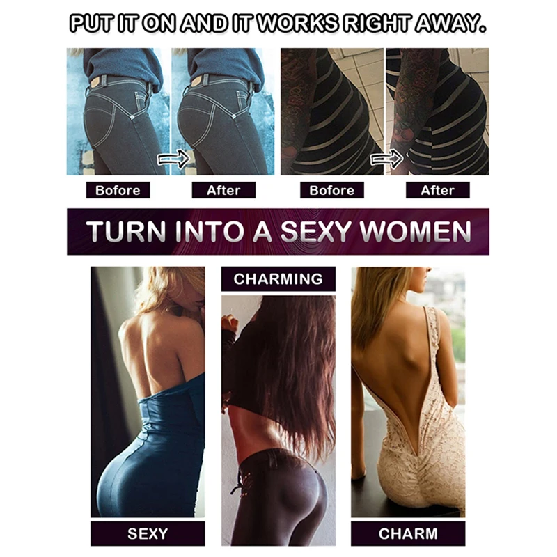 Сексуальные женские 4 шт подушечки подделки подделка ягодиц бедра подтяжки