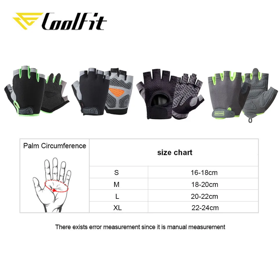 CoolFit Breathable Fitness Gloves Silicone Palm Hollow Back Gym Gloves Weightlifting Workout Dumbbell Crossfit Bodybuilding images - 6