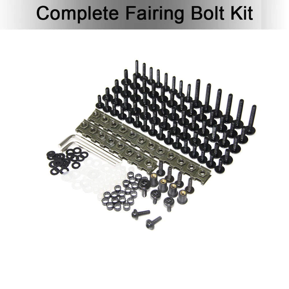 Мотоцикл обтекатель Алюминий универсальные крепежные болты для Suzuki GSXR600 750 2002 2017