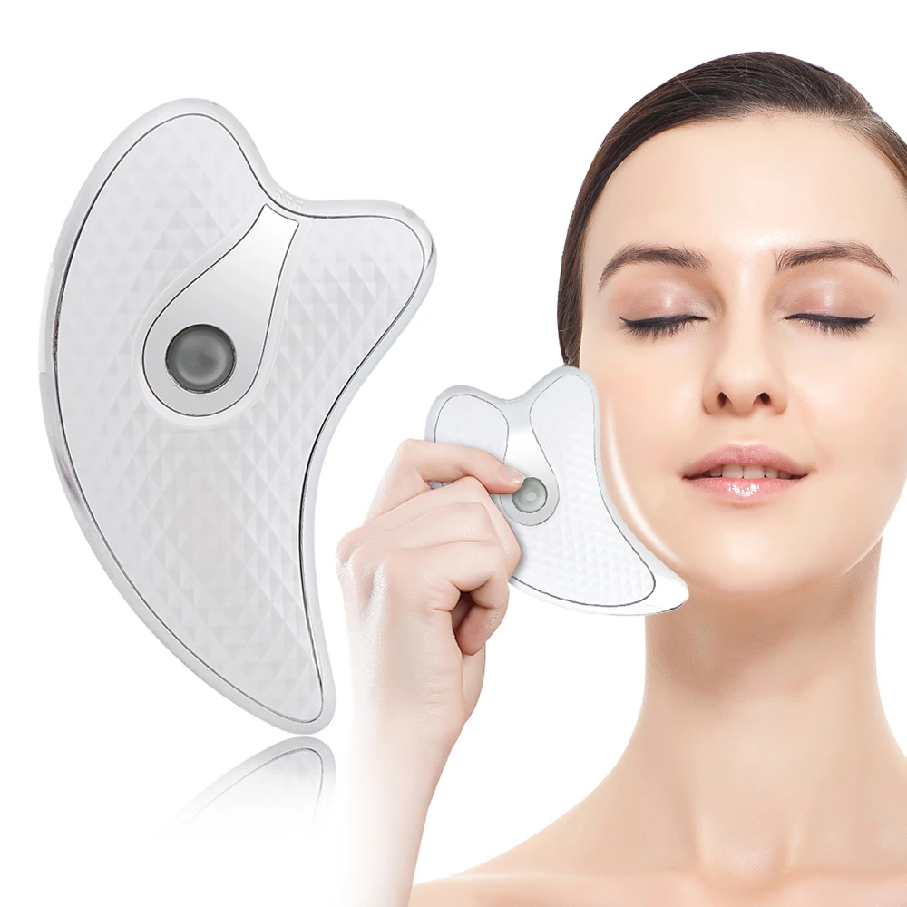 

Face Neck Gua sha Massage Machine Face Wrinkle Removal Device Body Slimming Massager Electirc Facial Skin Massage Scraping Tool