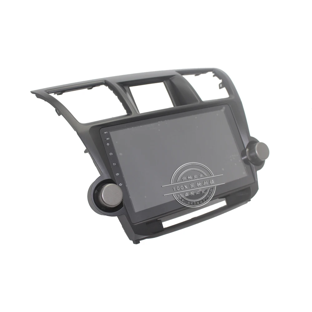 Автомагнитола HACTIVOL 10 1 дюйма 4 ядра ГБ ОЗУ 16 Гб ПЗУ для Toyota high Lander Kluger 2008 2012 android 8