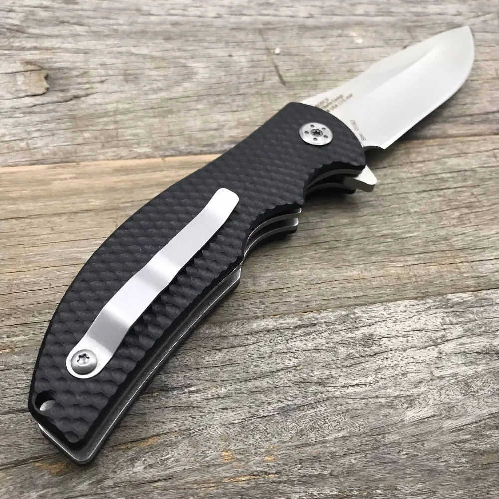 LDT 0606 нож для кемпинга CTS-XHP лезвие соты G10 Ручка Складные уличные охотничьи ножи карманный Военный нож, инструмент для повседневного использования