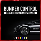 40525# наклейки на авто BUNKER CONTROL  водонепроницаемые наклейки на машину наклейка для авто автонаклейка стикер этикеты винила наклейки стайлинга автомобилей украшения на бампере автомобиля заднее стекло