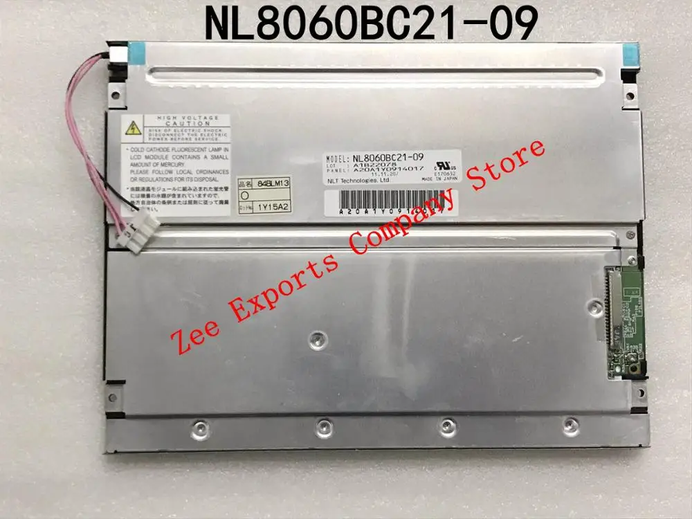 

8.4 Inch LCD NL8060BC21-09 100% tested Original for Industrial Equipment