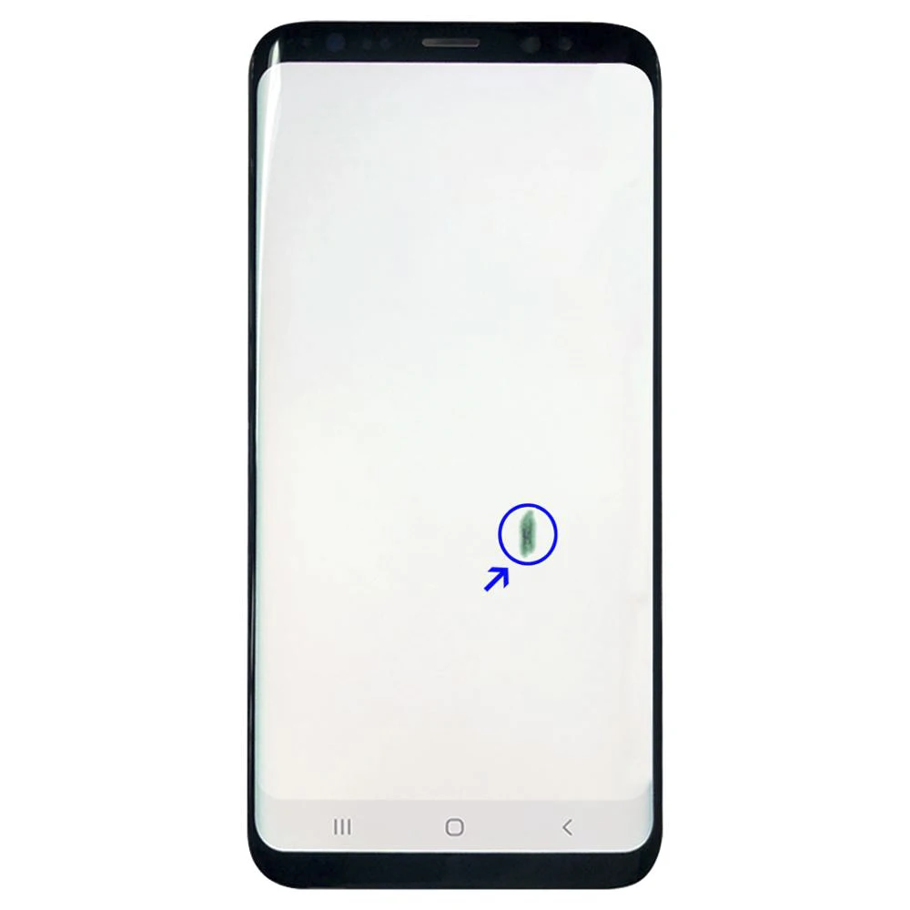 Super Amoled для Samsung Galaxy S8 G950 S8plus G955 G955F сенсорный экран дигитайзер с точкой мертвых