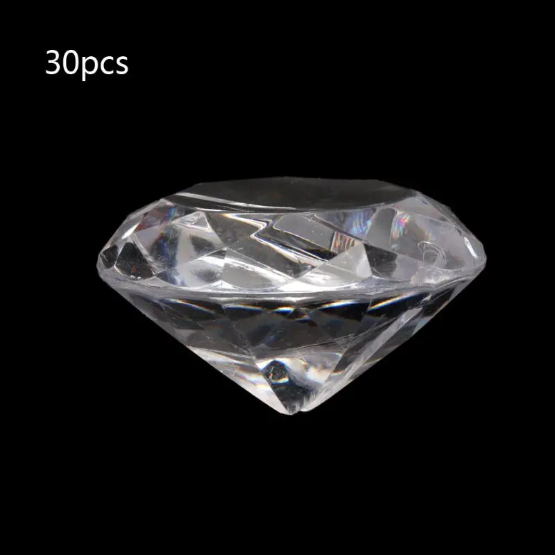 

30Pcs Acrylic Diamond Table Number Name Card Holder Party Wedding Table Decor Dropshipping