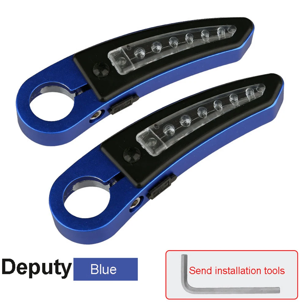 

Bicycle Auxiliary Riding Horn Rest Handlebars with LED Solar Turn Lights Night Safety Riding Waterproof MTB Bike Handle Bar Ends