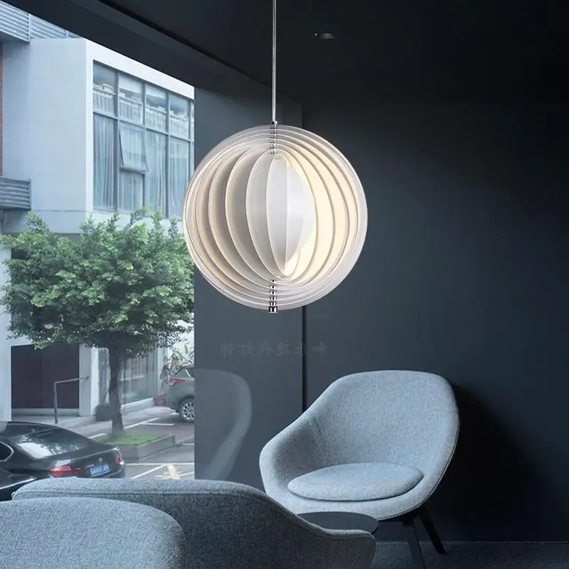 Итальянский дизайнерский поворотный подвесной светильник Луна лампа для