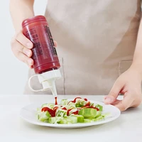 household kitchen daily necessities seasoning bottle pointed bottle jam salad dressing squeeze bottle food grade materials