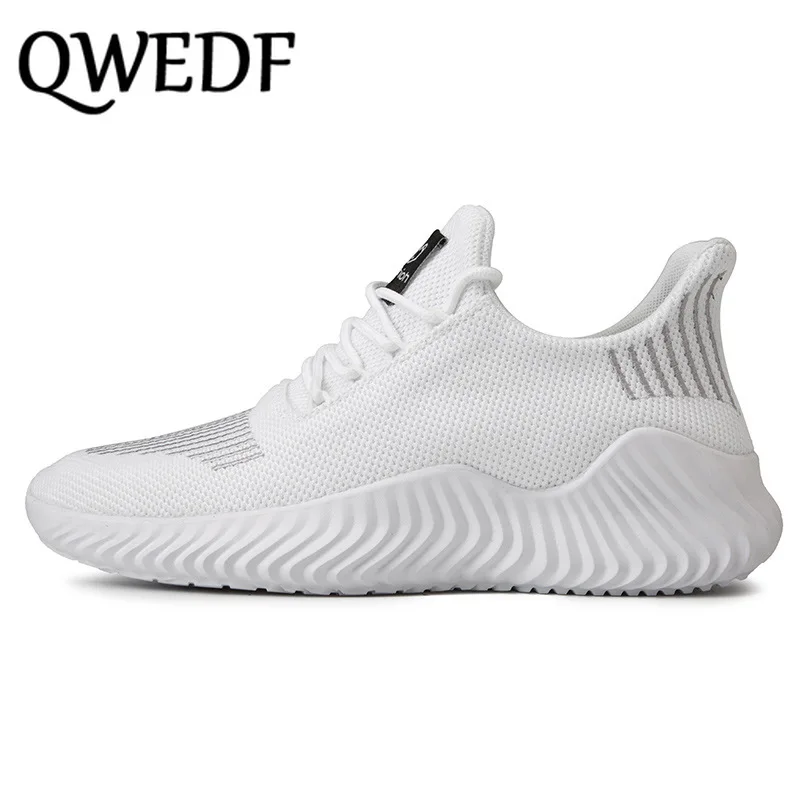 Новинка 2019 классические мужские модные летающие тканые туфли дышащие удобные