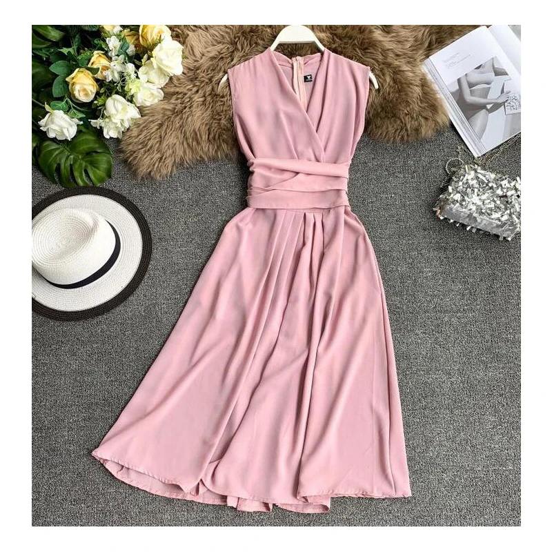 Женское платье макси винтажное богемное Летнее Длинное Платье с v образным