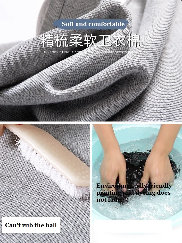

Straight Pants Women Side Slit High Waist Soft Daily All-match Fashion Loose Student Outdoor Casual Elastic Waist Gray Trousers