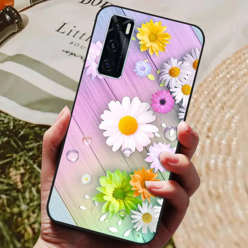 For Coque Vivo V20 SE Case Silicon Back Cover Phone Case For Vivo V2022 V2023 V20SE Cases Soft bumper Funda for Vivo V20 SE Bag