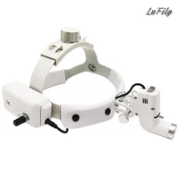 medical led light loupe magnifier head lamp adjustable high intensity operation chargeable dental headlamp surgical headlight