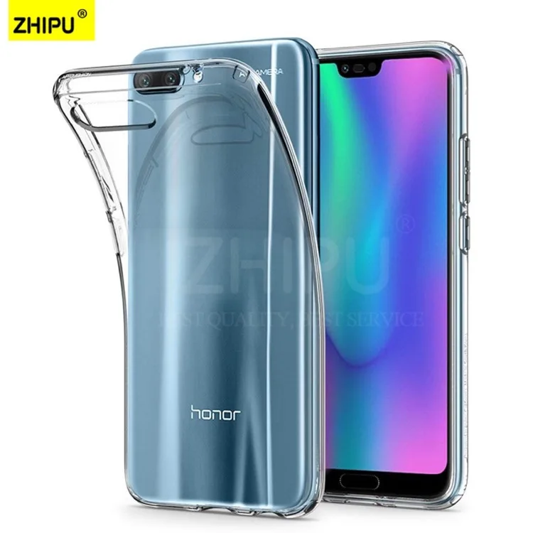 Чехол для huawei Honor 10 Lite, ТПУ Силиконовый прочный прозрачный бампер, мягкий чехол для Honor Note 10 Honor 10, прозрачная задняя крышка