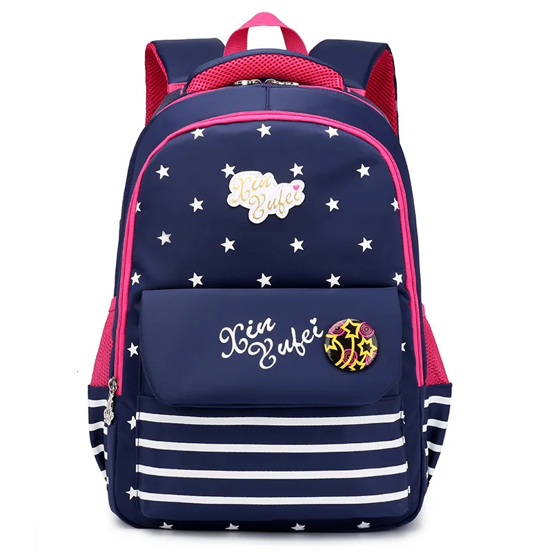 Orthopedics School Bags Girls Princess Primary Backpacks Children SchoolBags Kids Waterproof Kids Backpac KMochila Infantil Zip