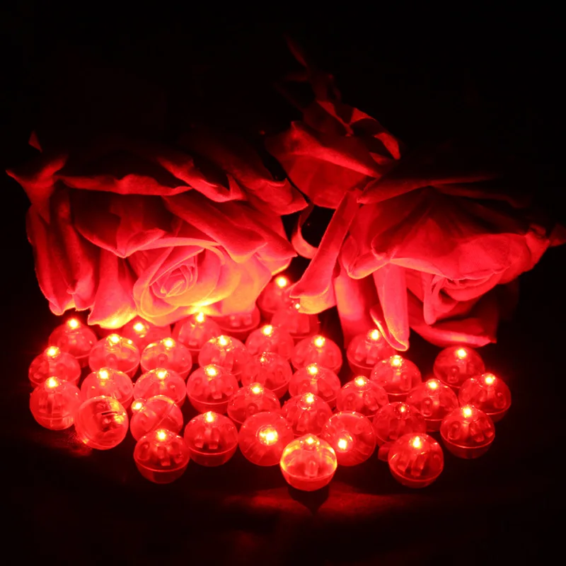 

2020 NewRound Ball Tumbler LED Balloon Lights Mini Flash Luminous Lamps for Lantern Bar Christmas Wedding Party Decoration