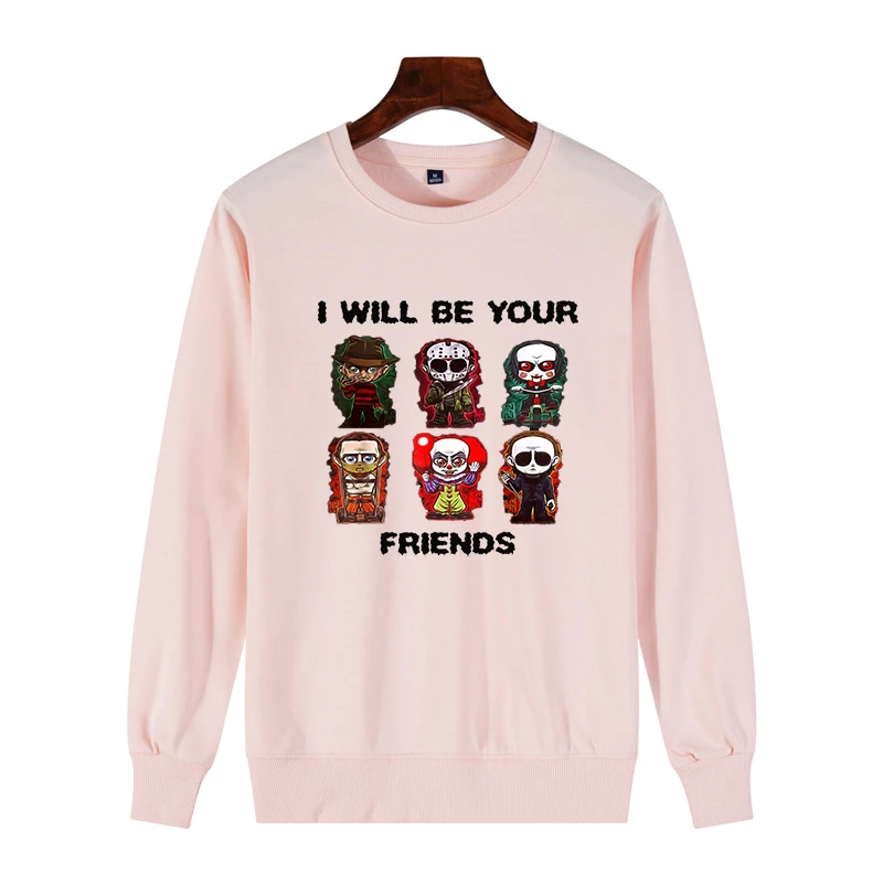 Ужасы друзья Pennywise Майкл Майерс Джейсон Вурхиз Хэллоуин для женщин/мужчин новый