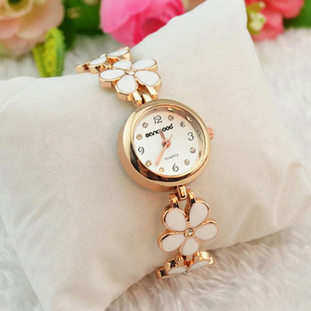 Часы женские кварцевые аналоговые модные повседневные наручные с браслетом из