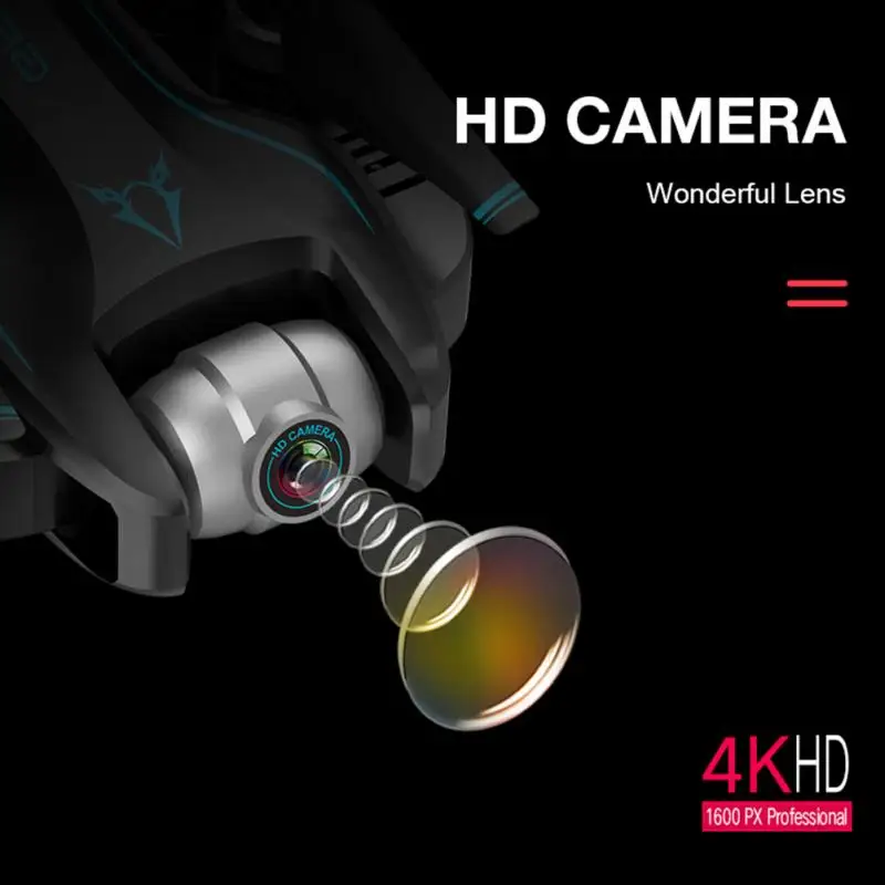 Квадрокоптер S20 с камерой мини Дрон Gps 4K X PRO RC HD профессиональный игрушки
