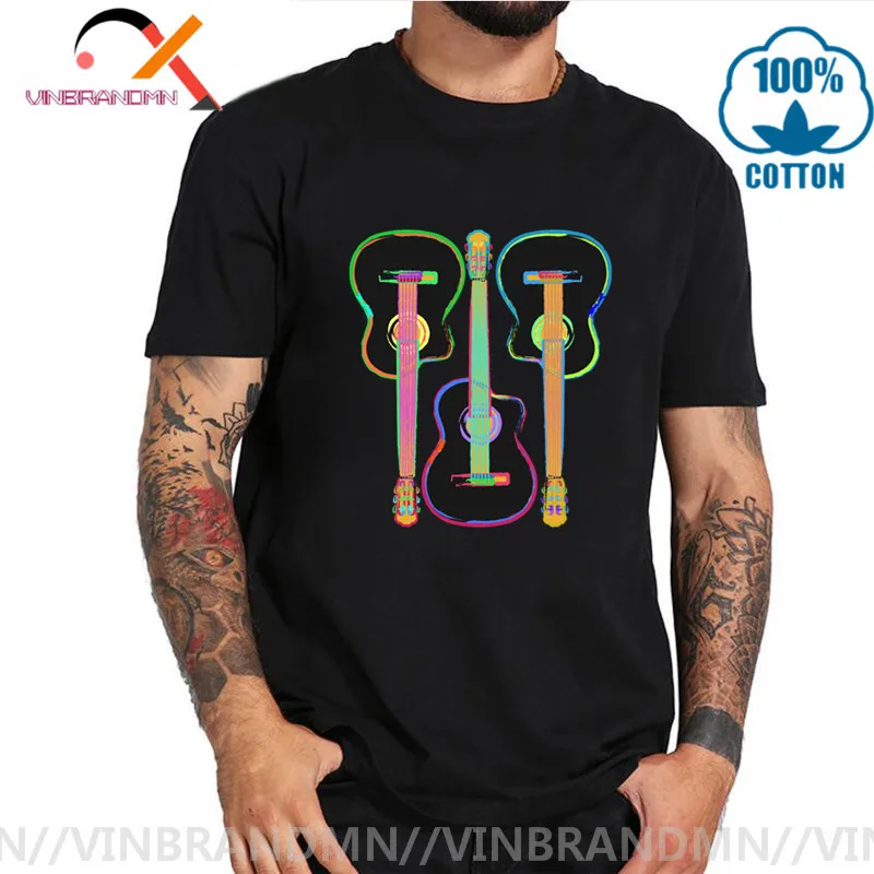 Футболки мужские разноцветные с ручной росписью классические универсальные