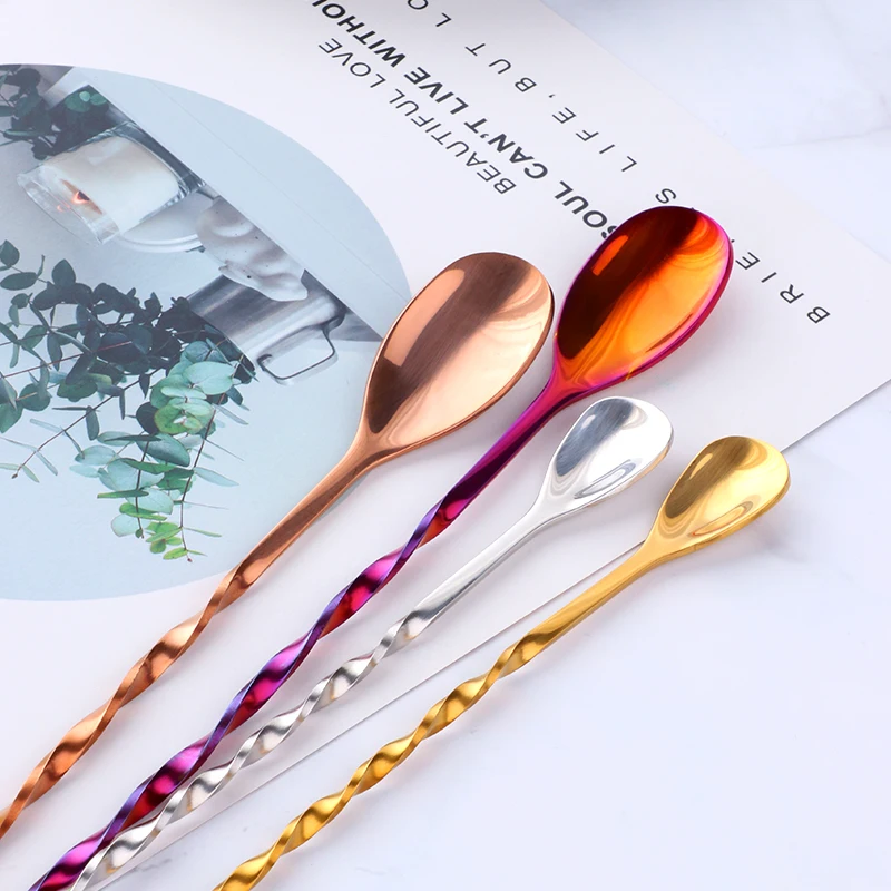 Ложка вилка для бара из нержавеющей стали 1 шт. инструменты приготовления