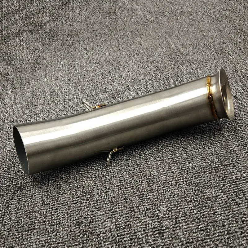 Средняя выхлопная труба мотоцикла скольжения на ссылку трубы для DUKE 390 250 125 DUKE390