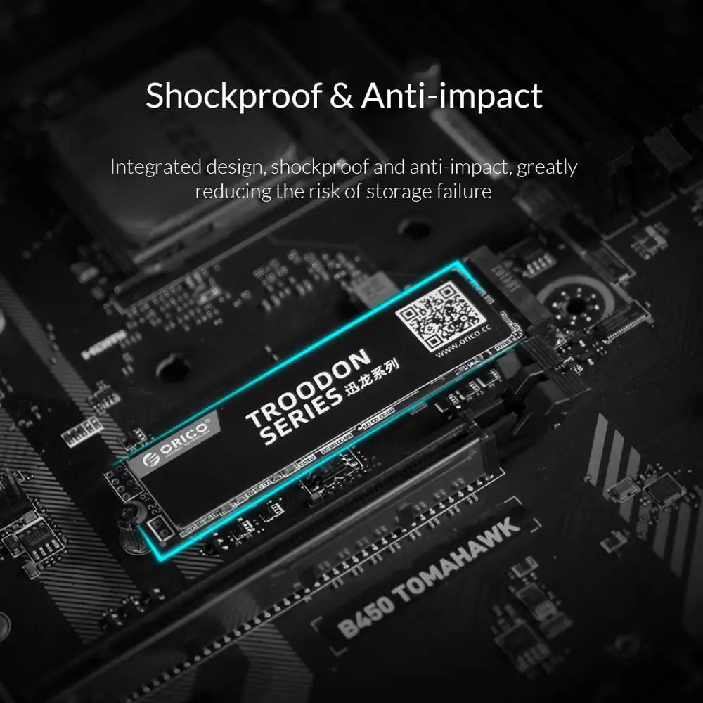 ORICO M.2 NVME SSD 128 ГБ 256 512 1 ТБ M2 PCIe 2280 Внутренний твердотельный жесткий диск для