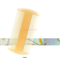 dandruff comb scorpion comb beef horn combs double sided super close household adult children universal natural sale