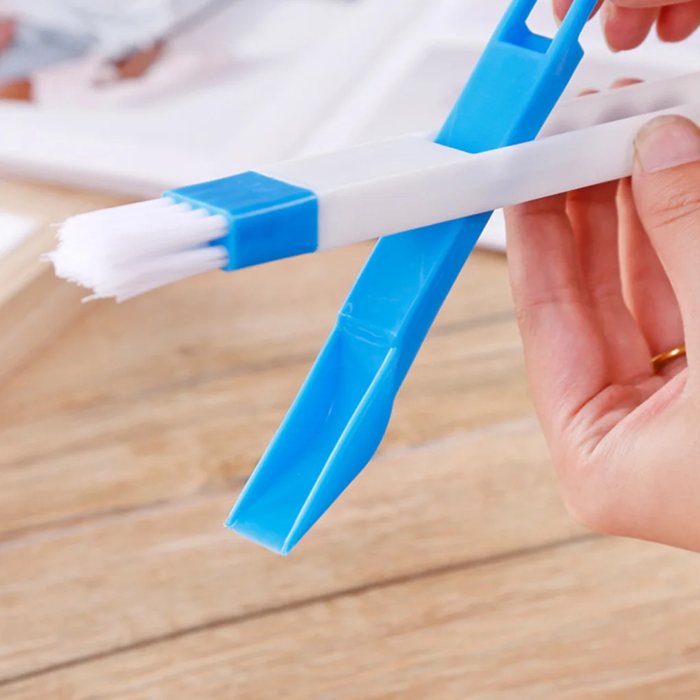 

1pc Multifunctional Computer Window Cleaning Brush Window Groove Keyboard Nook Cranny Dust Shovel Window Track Cleaning Tool