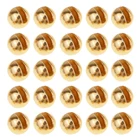 25 шт., вольфрамовые бусины с прорезями, очень тяжелые, глубокие бусины с головкой Нимфы, 22,533,54,0 мм, 5 размеров на выбор