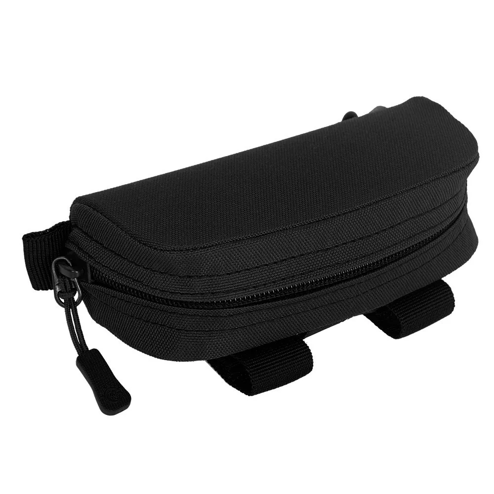 Black Тактическая коробка для солнцезащитных очков Molle, чехол для переноски, для улицы, жесткий, портативный, противоударный, водонепроницаемый, защитные очки, аксессуары - Цвет: Black