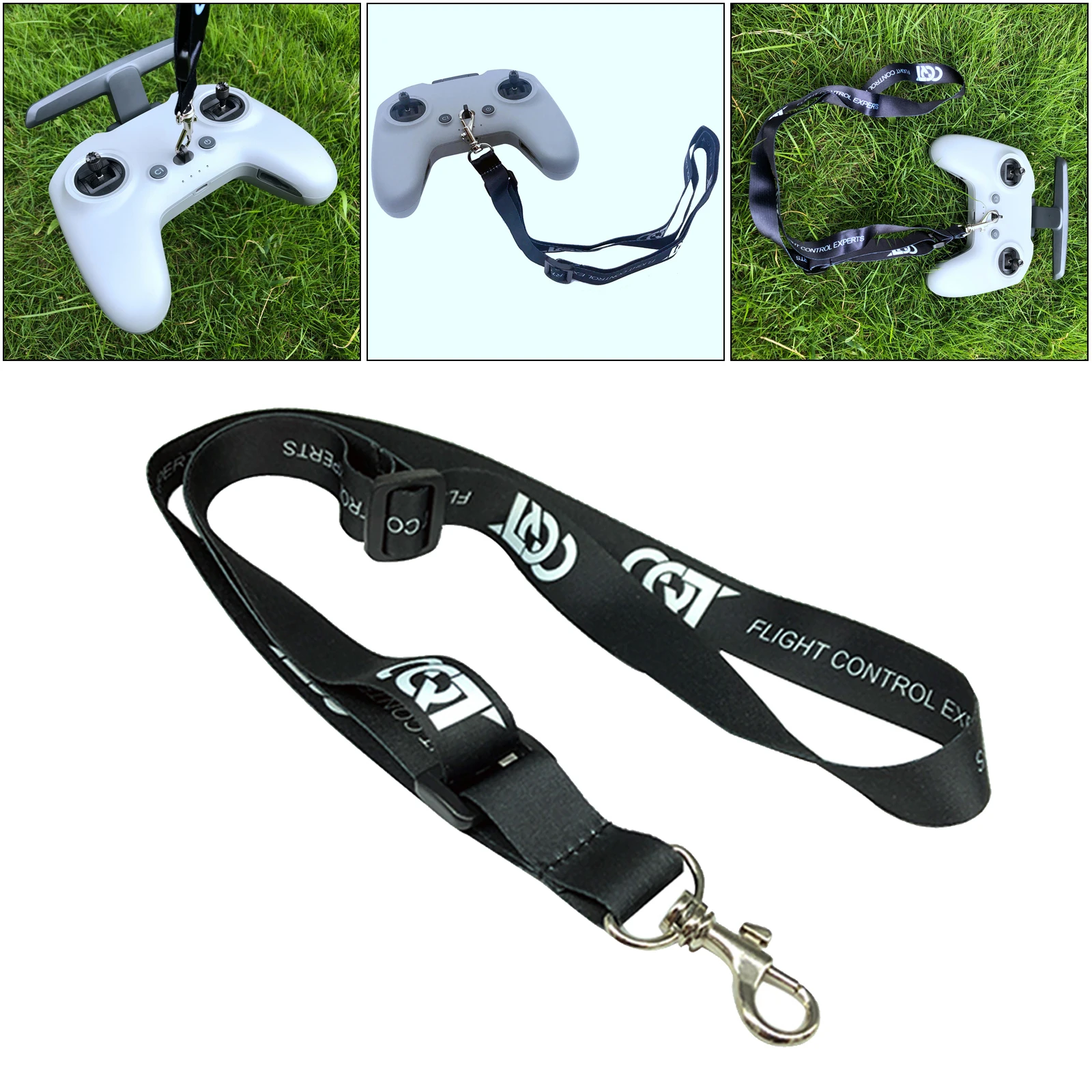 

Hanging RC Remote Control Lanyard Sling Clip Mount Anti-Fall for DJI FPV