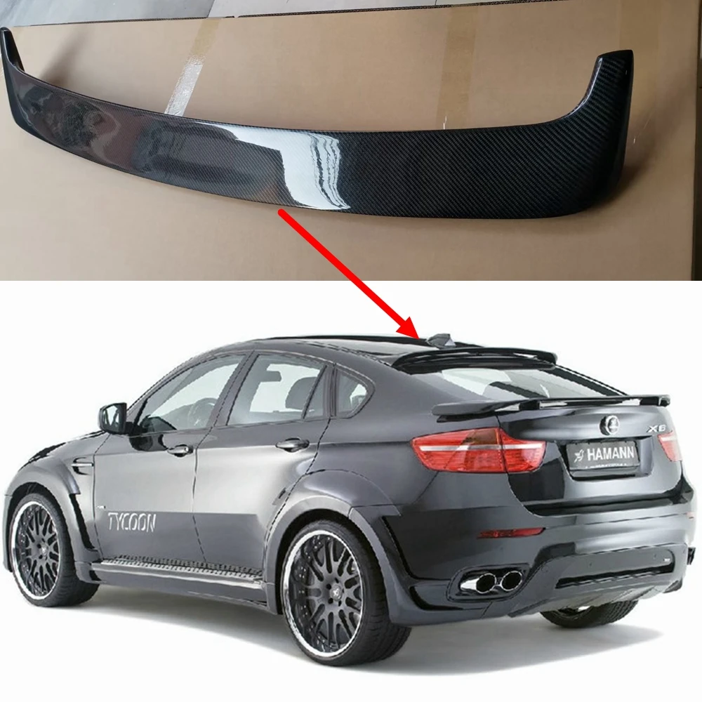 

Задний спойлер X6 E71 из углеродного волокна на крышу для BMW E71 X6 2008-2014 HM Styleg