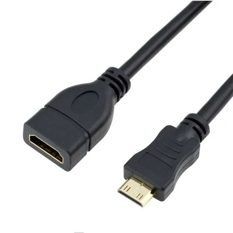 HDMI к мини кабель 1 4 Версия Mini hdmi папа Женский адаптер 1080p 3D для планшетов DVD