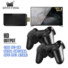 Приставка Игровая DATA FROG Y3 Slim, 4K, HDMI, поддержка PS1FCGBA, 10000