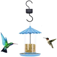 bird feeding hanging hook hangers fowl feeder hooks metal plants insect guard outdoor hangers with brushes