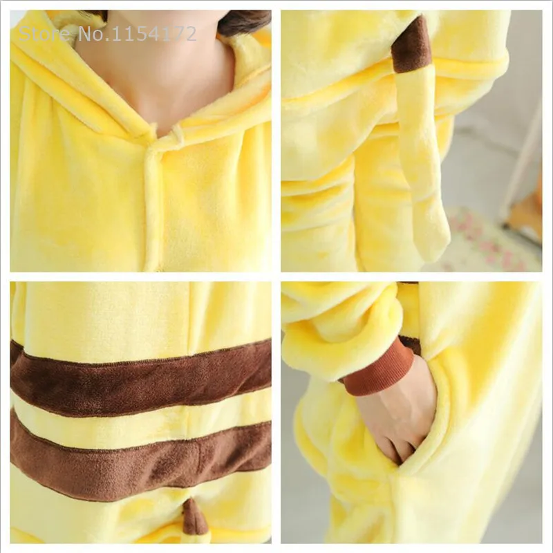 Кигуруми пика комбинезоны пижамы мультфильм пижама для косплея животных