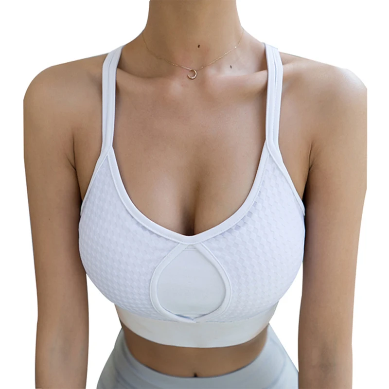 Жилет для йоги спортивный топ пуш ап Женский Топ спортзала женский фитнеса без