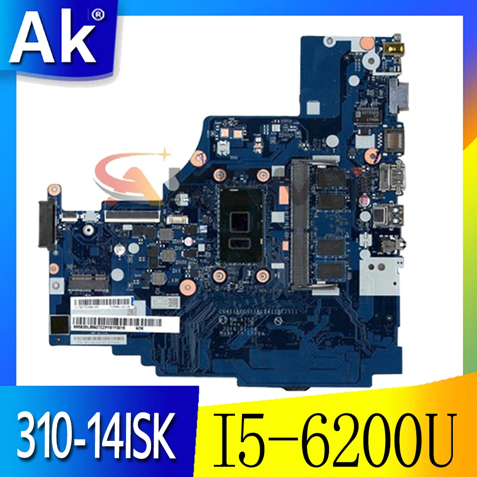 

Для Lenovo Ideapad 310-14ISK Материнская плата 80SL Процессор: I5-6200U Оперативная память: 4G UAM NM-A752 FRU 5B20L35737 5B20L35751 100% тесты ok