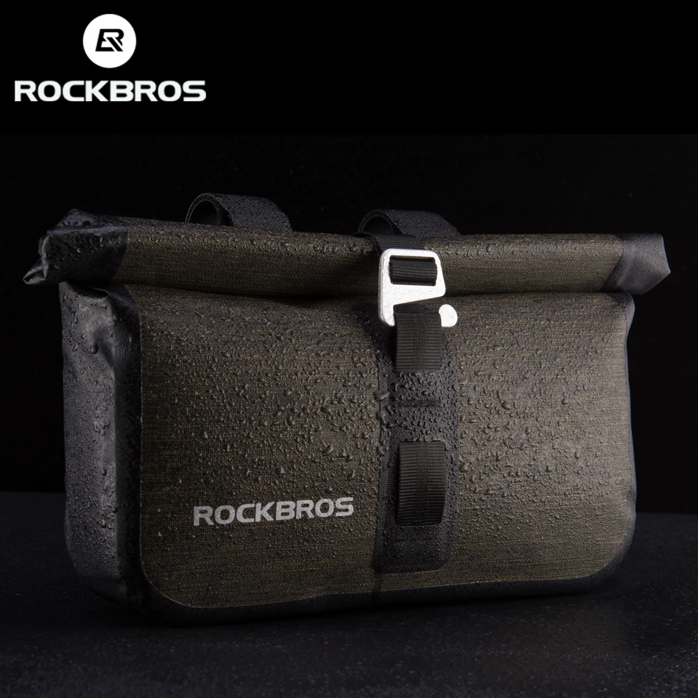 Велосипедная сумка ROCKBROS 5 6 л вместительная водонепроницаемая на руль горного