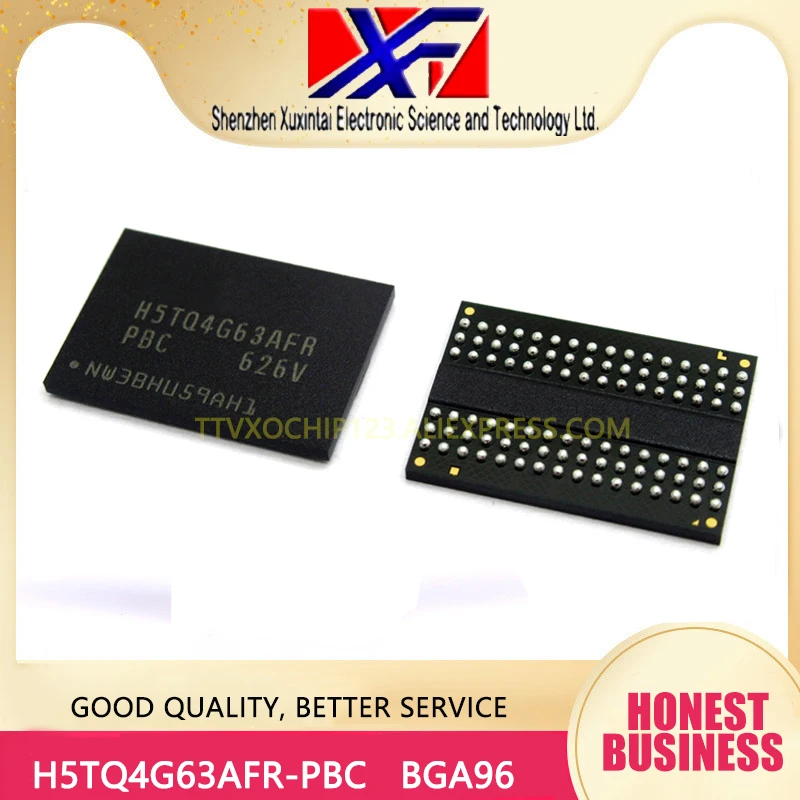 

5Pcs/Lot H5TQ4G63AFR-PBC H5TQ4G63AFR H5TQ4G63 DDR3 256M16 4GB BGA96