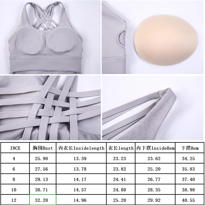 

New Ladies Sports Bra Sexy Mesh Cross Breathable Sports Women's Gym Fitness Sports Underwear Running Shockproof And Comfortable