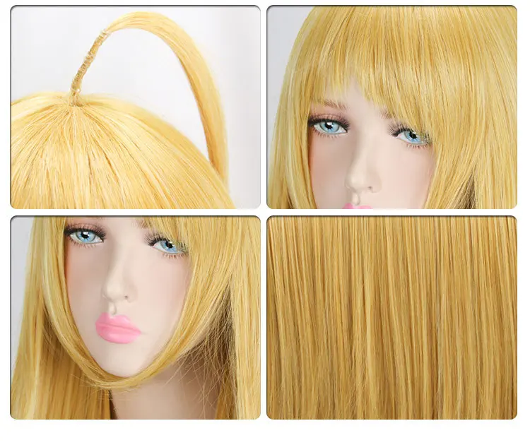 Женские Искусственные парики для косплея из аниме Лиса 100 см | Тематическая