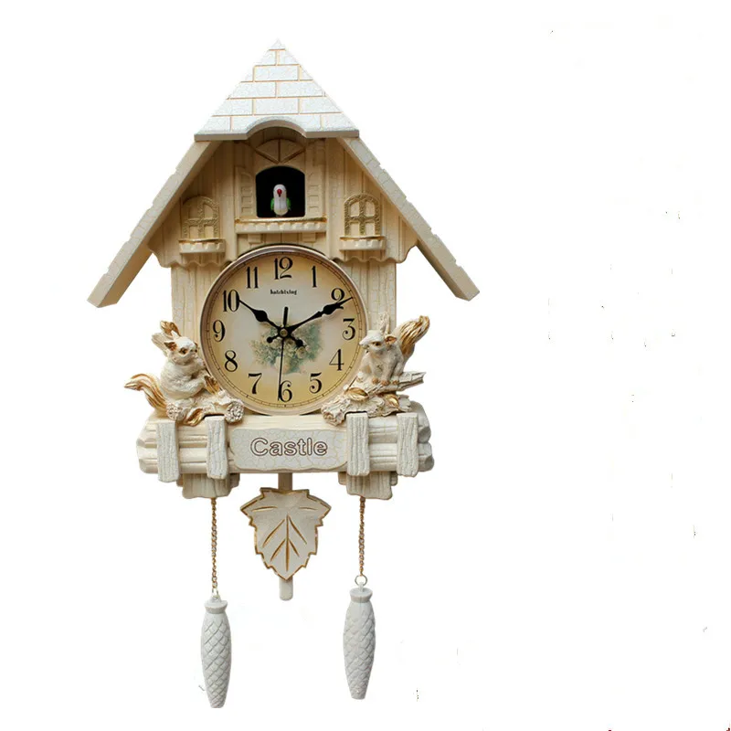 

Creative wall clock living room time cuckoo clock alarm clock children's room decoration clock personality quartz clock LB51312
