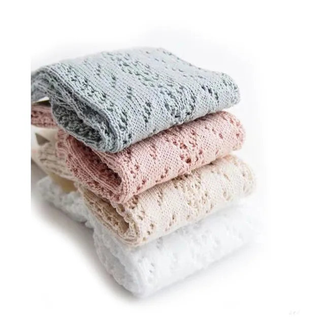 

Baby Girls Socks Toddlers Bow Long Sock Kids Summer Knee High Soft Cotton Mesh Spanish Style Children 0-3 Years Breathable Socks