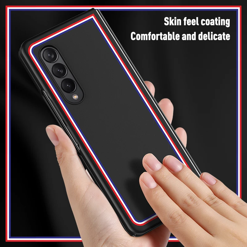 ultra thin case for samsung galaxy z fold 3 5g matte hard plastic slim phone cover for samsung z fold3 cases limited edition free global shipping