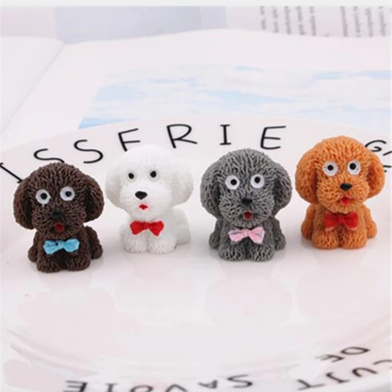 Tanduzi 100 шт. оптовая продажа милый полимерный питомец имитация плюшевого щенка